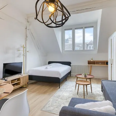 Mia Studio Cosy Proche Place Du Vieux Marche Rouen Exterior photo
