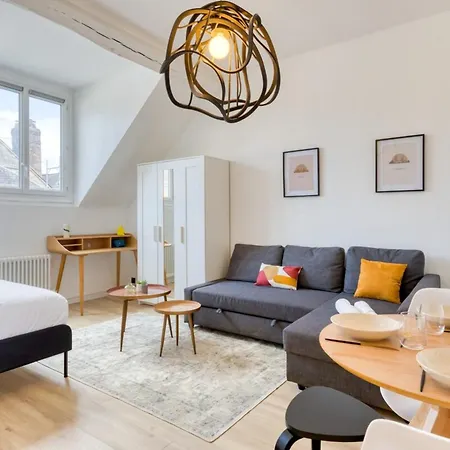 Mia Studio Cosy Proche Place Du Vieux Marche Rouen Exterior photo