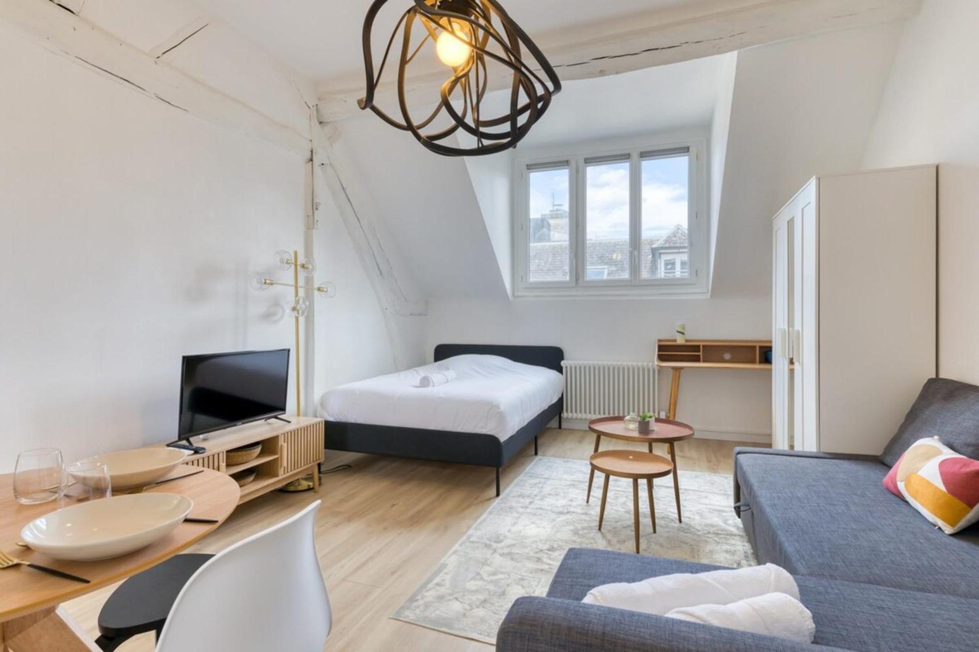 Apartment Mia Cosy Proche Place Du Vieux Marche Rouen